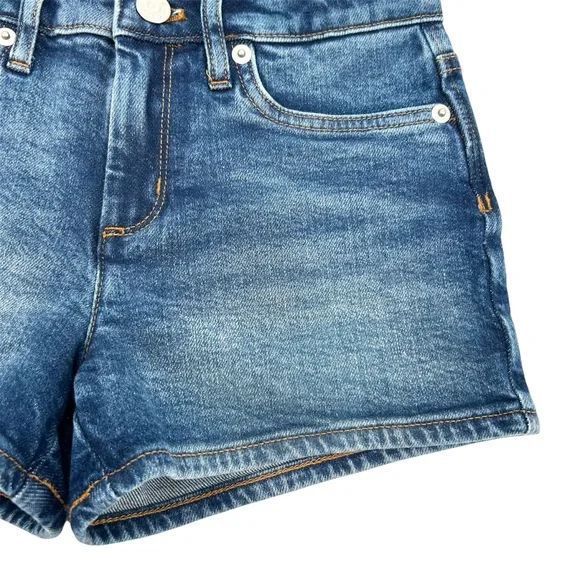 NWT Crewcuts Factory Girls’ Jean Short in Willow Wash Size 8 - Picture 4 of 11